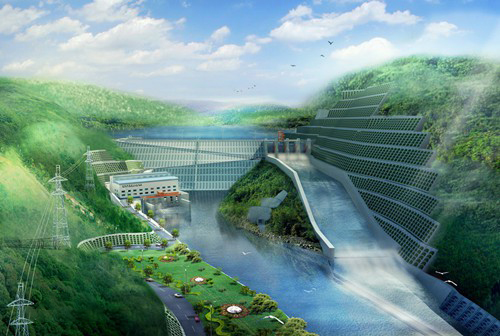 梅列老挝南塔河1号水电站项目